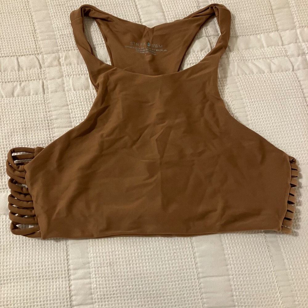Stone Fox Swim Brown Bikini